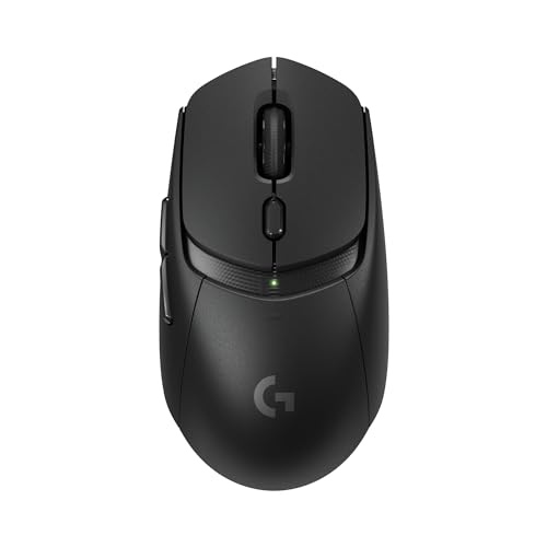 Logitech G G309 Lightspeed Souris gaming sans fil Logitech, légère, switchs hybrides LIGHTFORCE, capteur Hero 25K, autonomie de 300 heures avec une pile AA, 6 boutons programmables, PC Mac - Noir