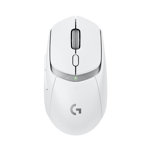 Logitech G G309 Lightspeed Souris Gaming sans Fil Logitech, légère, switchs Hybrides LIGHTFORCE, capteur Hero 25K, autonomie de 300 Heures avec Une Pile AA, 6 Boutons programmables, PC Mac - Blanc