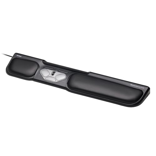 Contour RollerMouse Pro3 Souris Ergonomique TMS, Canal carpien soulagement l’épaule, Pas portée, Pas Saisie, Raccourcis Personnalisables, Vitesse Ajustable, Connexion USB Compatible Mac et PC