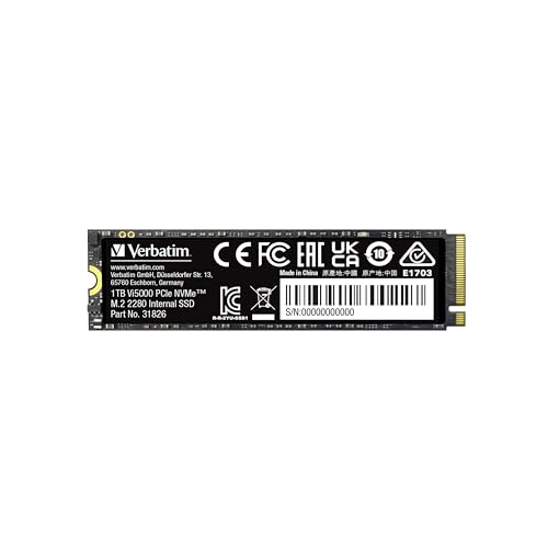 SSD interne - VERBATIM - Vi5000 - 1 To - NVMe