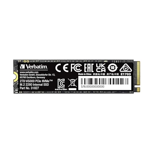 SSD interne - VERBATIM - Vi5000 - 2 To - NVMe