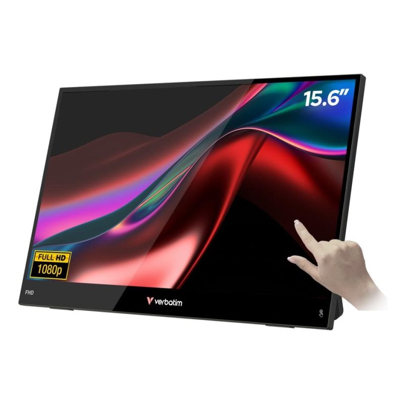 Verbatim Écran PC Verbatim Portable 15.6 Full HD IPS Tactile 60Hz 10ms FreeSync HDR