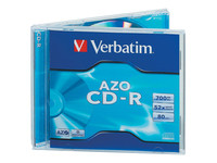 Verbatim CD-R AZO Crystal 700MB 52x - 10 pièces