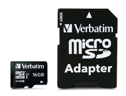 Verbatim MICRO SDHC 16GB CLASS 10 Adapt
