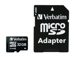 Verbatim MICRO SDHC 32GB CLASS 10 Adapt
