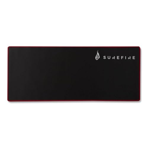 Surefire Silent Flight 680 Tapis de Souris Gaming I 680mm x 280mm x 3mm I Large I Surface antidérapante en Tissu microtexturé I Accessoires Gaming I Tapis de Souris I Powered by Verbatim