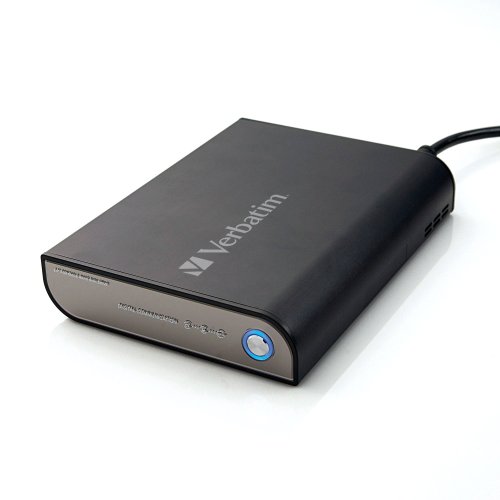 Verbatim Professional Quad-Interface 500 Go (USB FW400 FW800 eSATA LL) Disque Dur Externe de Bureau 1 to Noir