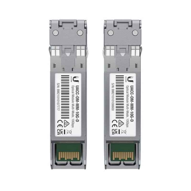 Ubiquiti Pack de 2 Ubiquiti Networks 10g Sfp pour fibre multimode LC