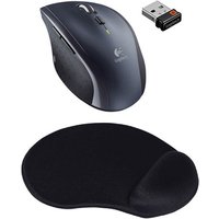 Logitech Wireless Mouse M705 Black T nB Tapis de Souris Ergo Design Black
