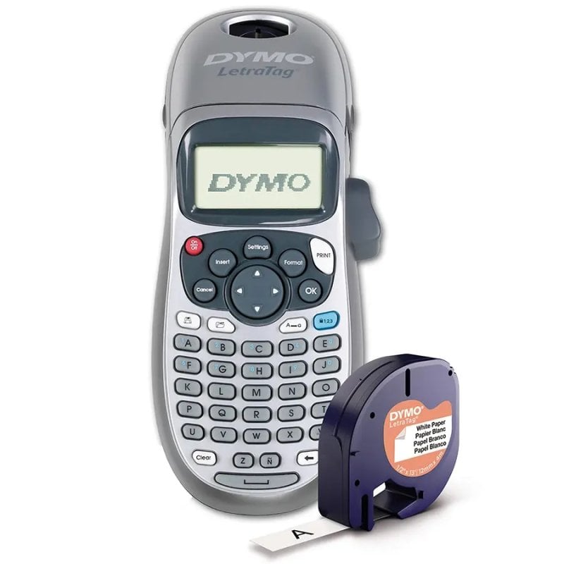 Dymo Imprimante thermique directe sans fil Dymo, écran LCD, boutons ABC argentés