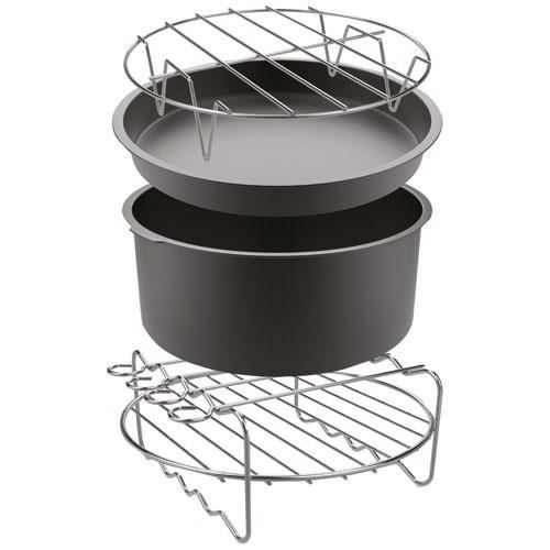 Set accessoires XXL - MOULINEX - Pour friteuse a air chaud Easy Fry XXL