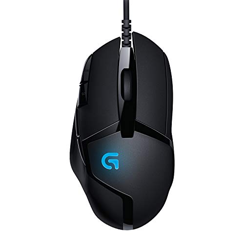 Logitech G G402 Hyperion Fury Souris Gamer Filaire, Suivi Optique 4 000 PPP, Ultra-Léger, Ultra-rapide, 8 Boutons Gaming Programmables, Idéale FPS, PC Mac - Noire