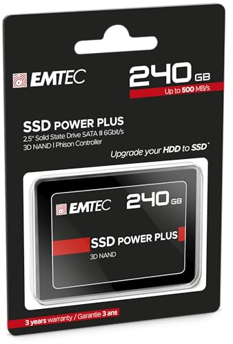 Emtec X150 Power Plus 2.5 240 Go Série ATA III