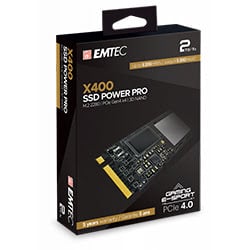 Emtec 2 To M 2 NVMe Gen4 ECSSD2TX400
