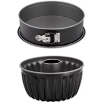 Lot de 2 moules a gateaux pour friteuse a air J176S204