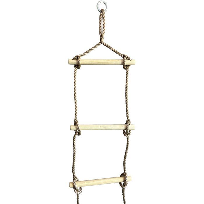 Accessoire pour portique - ALEO BY TRIGANO - 437 - Echelle de corde - Bois