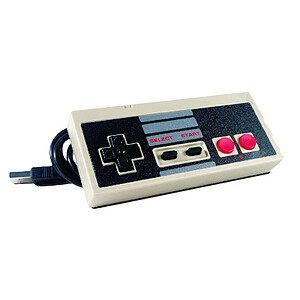 Manette USB pour retrogaming Nintendo NES
