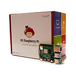 hutopi Kit HutoPi Raspberry Pi 4 ModA�le B 4 Go Carte MicroSD 32 Go A�tui Chargeur