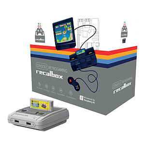 Hutopi Console Retrogaming SNES 1 Go 32 Go avec Recalbox
