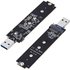 Adaptateur SSD M.2 (SATA PCI-E NVMe) vers USB 3.1