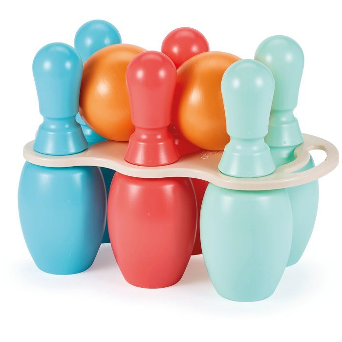 Jeu de quilles Bowling 30 cm - ECOIFFIER - Pour bebe des 18 mois - Interieur - Fabrication francaise