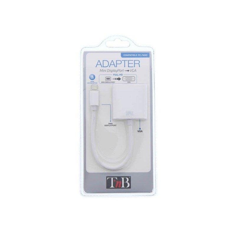 TNB Adaptateur video TnB MIDPVGA Mini DisplayPort VGA 1080p