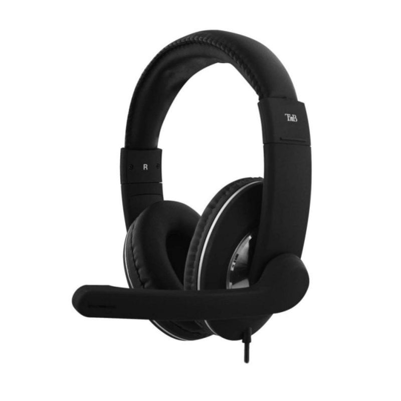 TNB Casque T'nB HS-500 Audio USB Circumaural Avec Microphone Intégré
