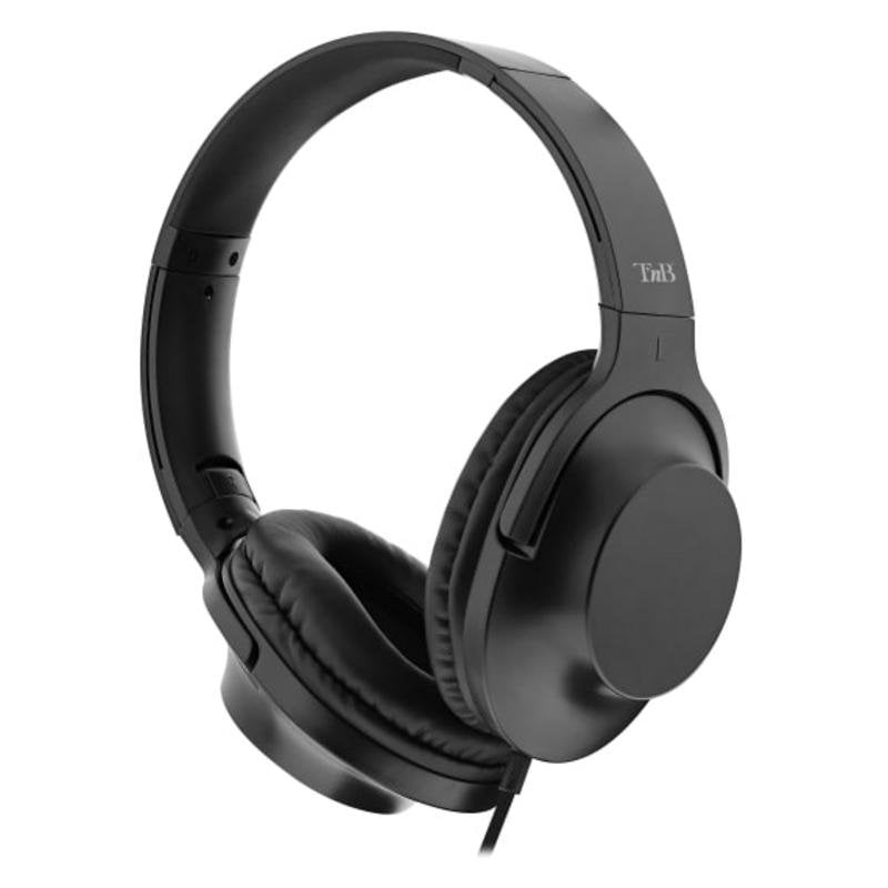 TNB Casque TnB filaire jack 3,5 mm TV usage prolongé Black