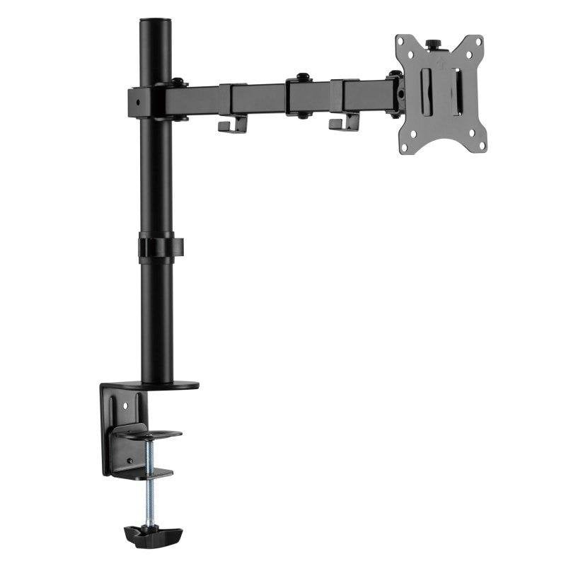 TNB MHFIX Support Moniteur Réglable en Hauteur Bureau Black