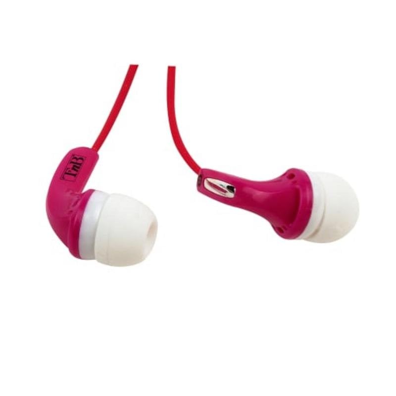 TNB Auriculares TnB Fizz filaires jack 3,5 mm pour musique, couleur fuchsia