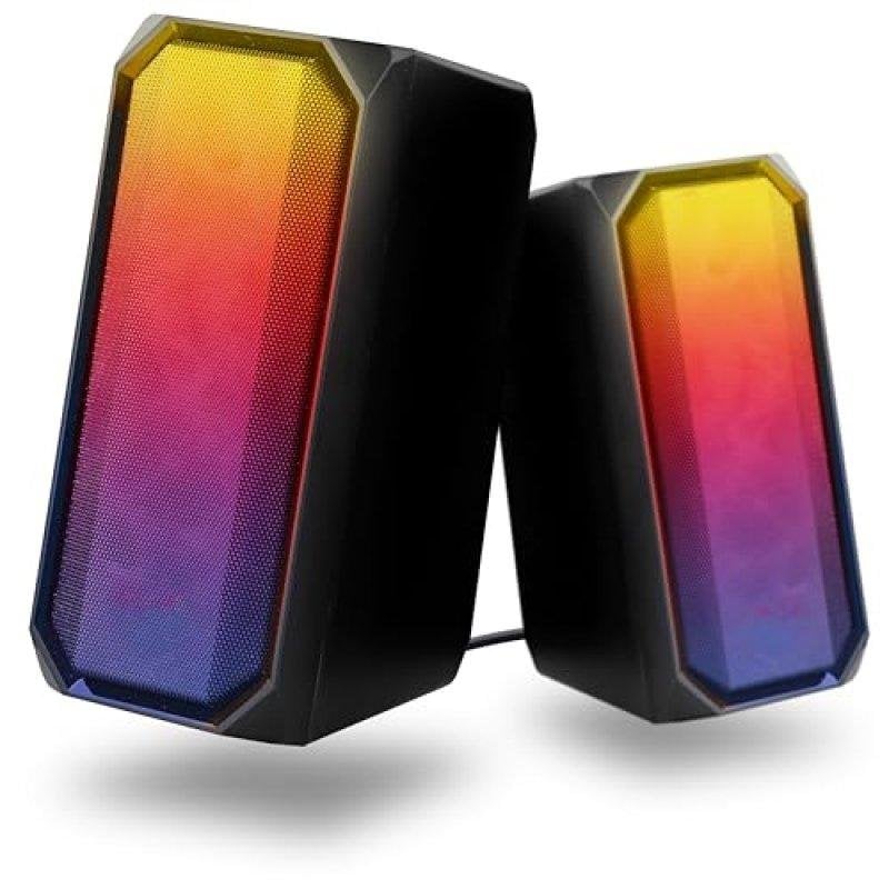 TNB Haut-parleurs TnB Gaming Bluetooth RGB avec jack 3,5 mm Black