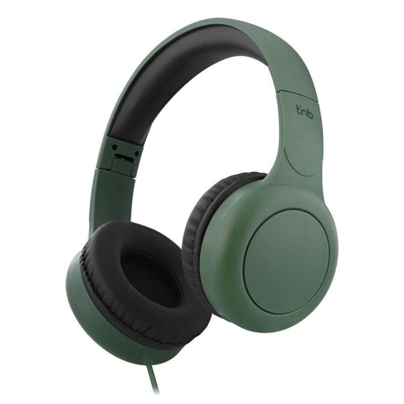 TNB Auriculares TnB Tonality Link avec câble USB-C, micro et design pliable Green