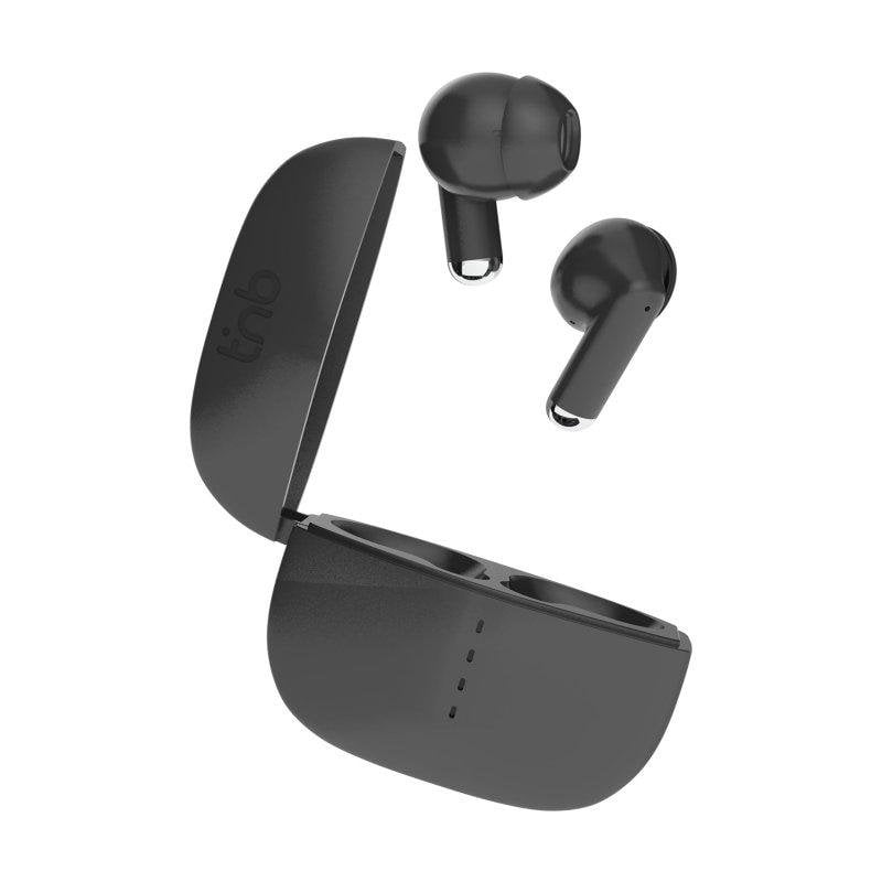 TNB Écouteurs TnB ZIP intra-auriculaires sans fil autonomie 24h compact Black
