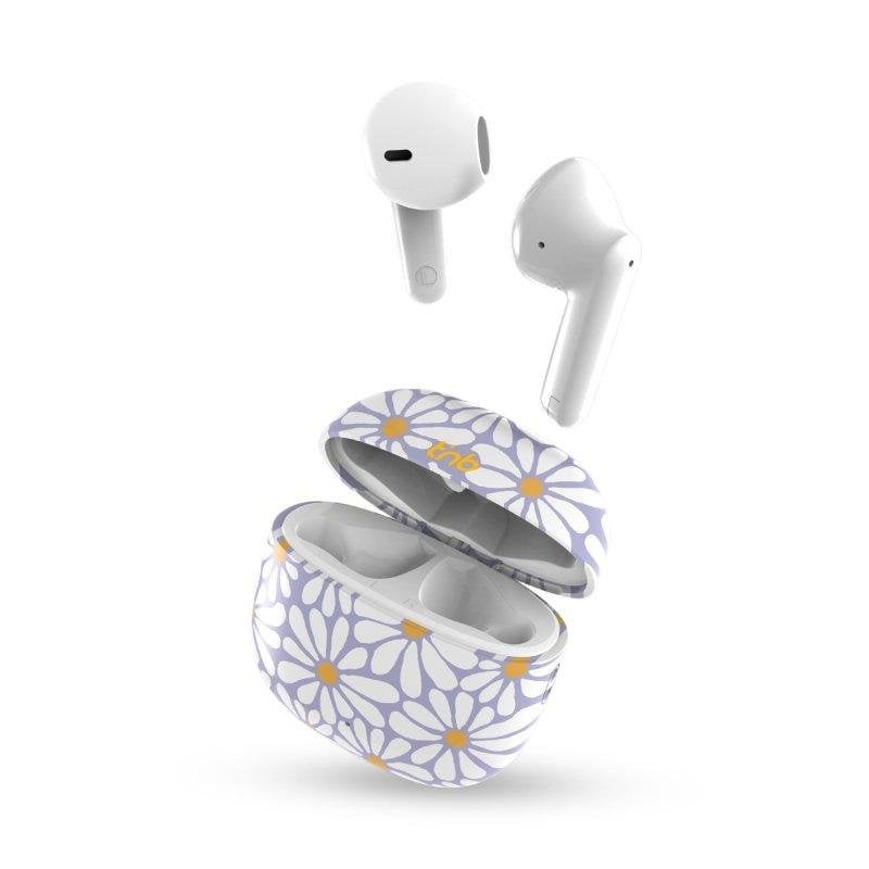 TNB Auriculares TnB EBXFlower Bluetooth TWS semi-intra-auriculaires floraux