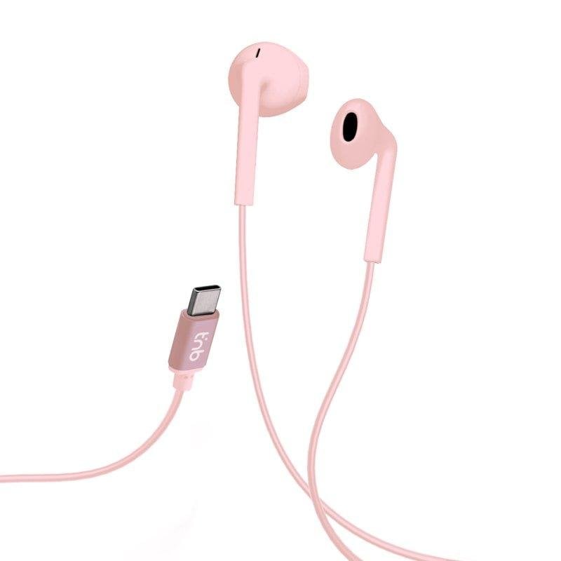 TNB Auriculares TnB avec câble Type C, micro et contrôle volume confortables