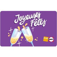 E-carte cadeau Fnac Darty Joyeuses Fetes 15E