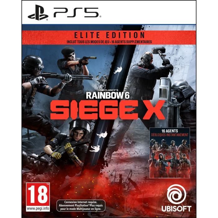 Rainbow 6 Siege X - Elite - Jeu PS5