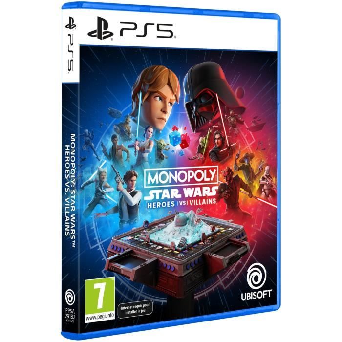 Monopoly Star Wars Heroes VS Villains - Jeu PS5