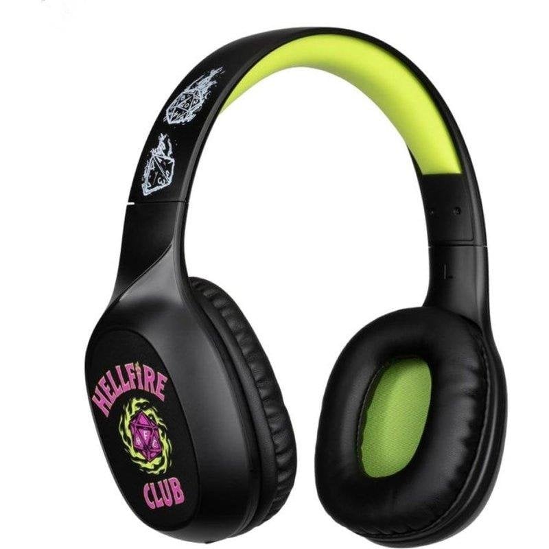 konix Casque Konix Stranger Things Bluetooth 5.3 sans fil, micro, USB-C, 30h autonomie, multicolore