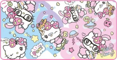 Tapis de souris gaming - KONIX - Hello Kitty - XXL 90 x 46 cm - Surface microfibre antiderapante - Caoutchouc