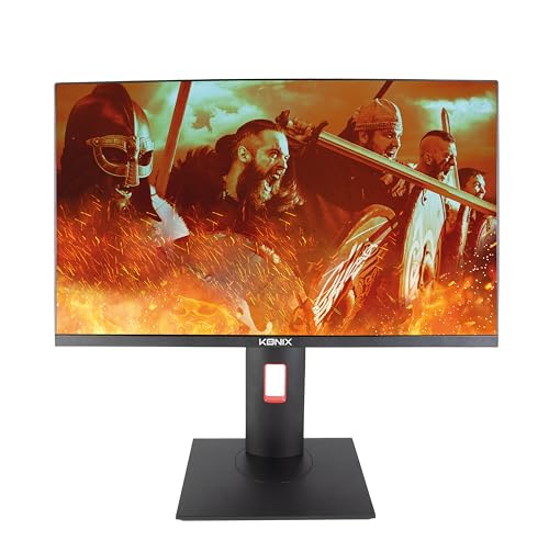 Konix Drakkar Écran Gaming Magna 24 PC, PS4, PS5, Switch et Xbox - Résolution FHD 1 080 px - Fréquence 165 Hz - Temps de réponse 1 ms - Dalle IPS