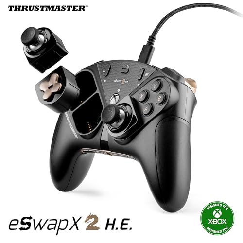 Thrustmaster ESWAP X2 H.E – Manette de jeu Esport modulaire avec sticks Hall Effect H.E.A.R.T. anti-drift – Compatible Xbox Series X|S, Xbox One et PC