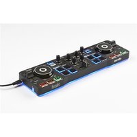 DJControl Starlight - Contrôleur DJ USB portable à 2 pistes