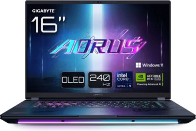 PC Gamer GIGABYTE Aorus Master 16 240Hz Intel Core Ultra 9 275HX Nvidia GeForce RTX 5090 32 Go RAM DDR5 SSD 2 To
