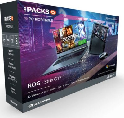 PC Gamer ASUS Pack STRIX G17 G713QM HX147T
