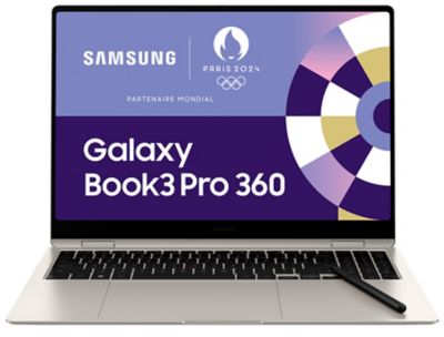 PC Hybride SAMSUNG Galaxy Book3 Pro 360 16 Beige EVO