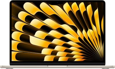 Ordinateur Apple MACBOOK Air 136 Puce M4 CPU 10 GPU 10 cœurs Memoire RAM 16Go Stockage 512Go SSD Retina Lumiere stellaire
