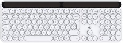 Clavier sans fil ESSENTIELB Solaire SKW White