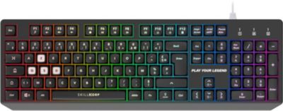 Clavier gamer SKILLKORP K5 Black Membrane Access