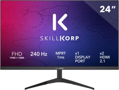 Ecran Pc Gamer SKILLKORP M24 24 Fast Ips 240 Hz Hdr Hdmi 2.1 Amd Freesync